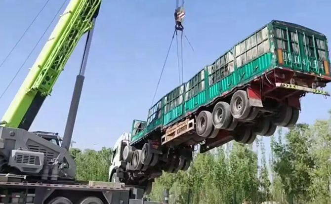 马尾区道路脱困救援案例